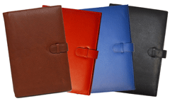 Leadther Address Book Holders